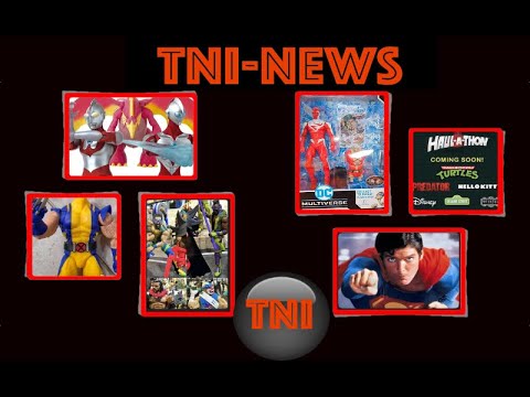 TNInews - WWE x TMNT Figures, McFarlane Christopher Reeve Superman, Marvel Legends Rumors & More