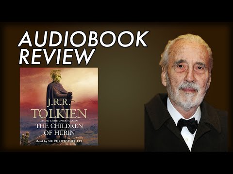 Review - Children of Hurin audiobook by Christopher Lee
