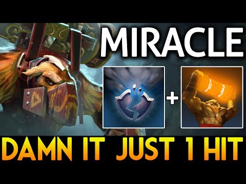 Damn it Just 1 hit with Earthshaker by Miracle- ft GH Slardar EPICENTER Dota 2