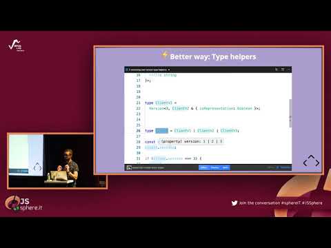 JavaScriptSphere: How to model your crazy data in TypeScript by Michał Michalczuk