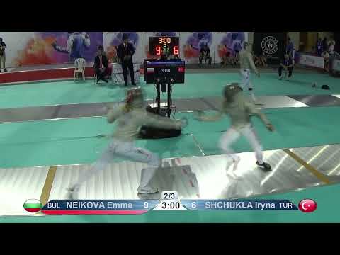 2022 742 T32 07 F S Individual Antalya TUR ZCH YELLOW SHCHUKLA TUR vs NEIKOVA BUL