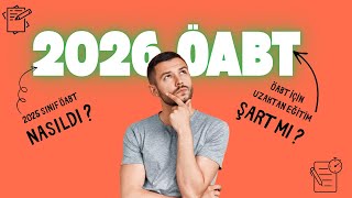 2025 ÖABT ANALİZİ | 2026 SINIF ÖABT YOL HARİTASI | UZEMLER ŞART MI?