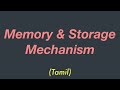Memory Storage Mechanism Tamil Data Structures Algorithms 3
