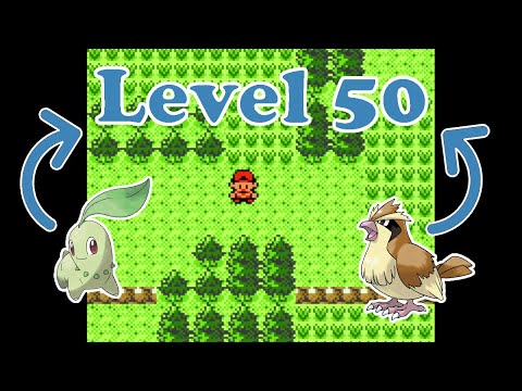 POKÉMON CRYSTAL flattened to Level 50!