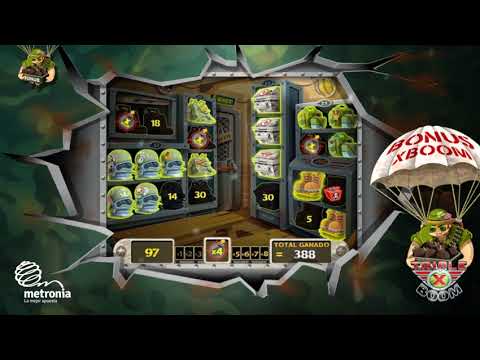 "Triple X Boom" Juego Videobingo BONUS X BOOM