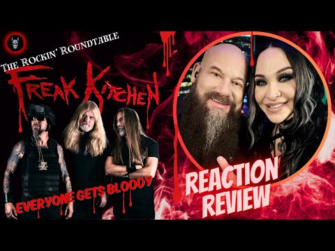Metal couple REACTS and REVIEWS - Freak Kitchen - Everyone Gets Bloody