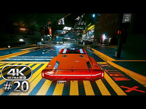 Cyberpunk 2077 Gameplay Walkthrough Part 20 - Cyberpunk 2077 PC 4K 60FPS (No Commentary)