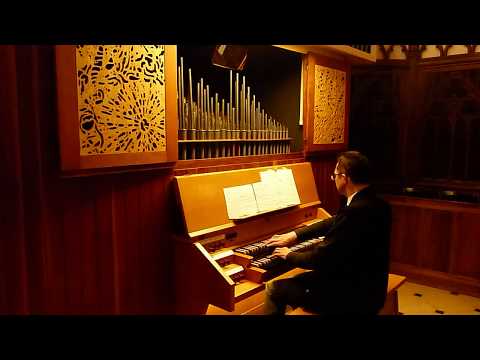 BACH.J.S Choral Ardemment j'aspire à une fin heureuse  BWV 727 Pierre ASTOR orgue Boën sur Lignon