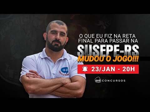 Como passar no concurso da SUSEPE