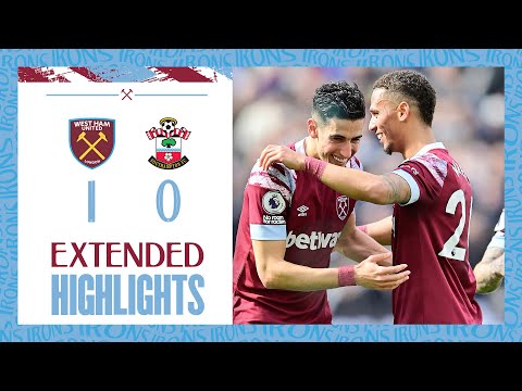 Extended Highlights | Hammers Remain Unbeaten At Home In 2023 | West Ham 1-0 Southampton