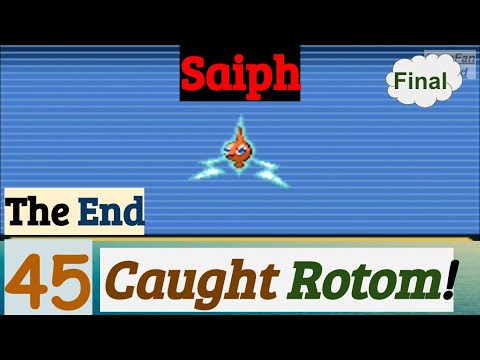 Pokemon Saiph Part 45 The End - PokeFan Caught Rotom | GBA Rom Hack