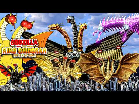 EVERY SINGLE VERSION OF KING GHIDORAH (1964 - 2025) - 3D, Size & Roar Comparison 👑👑