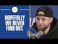 Steph Curry answers if anyone can stop him after dropping 50 in Game 7 | CBS Sports