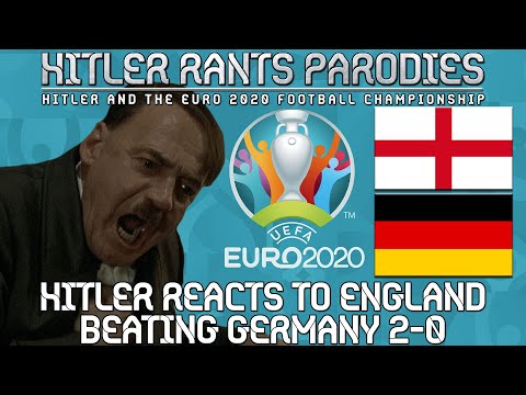 Hitler reacts to England beating Germany 2-0