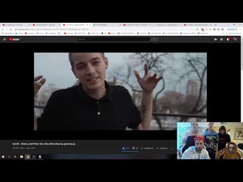 Seven kayne y coscu reaccionan a NADIR - ZEBALLOS/PROD. MILI MILANSS (Shot by @twhiteuy)