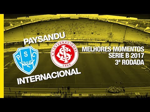 Melhores Momentos - Paysandu 1 x 0 Internacional - Série B - 27/05/2017