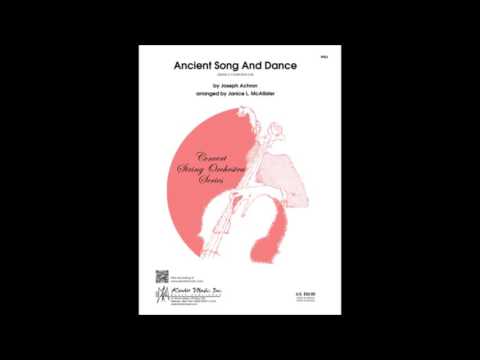 Ancient Song And Dance arranged by Janice L. McAllister