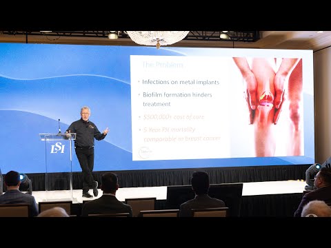 James Lancaster, Solenic Medical - Magnetic Fields to Eradicate Biofilms on Implants | LSI USA '24