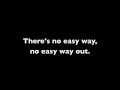 No Easy Way Lyrics - Digital Daggers (HD HQ ...