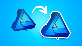 How To Quickly Outline A PNG Image With Affinity Designer