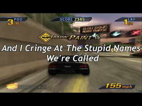 Burnout 3 OST - Audio Blood - The matches Con letra (with lyrics)