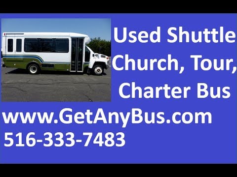Chevy C4500 bus for sale | Call 516-333-7483 | 2008 Chevrolet C4500 StarTrans Shuttle Bus