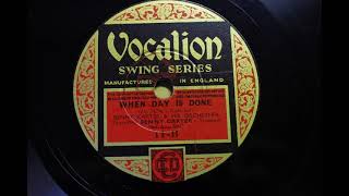 Music video thumbnail preview for BENNY CARTER ＆ HIS ORCHESTRA [WHEN DAY IS DONE] 1936.London, by Benny Carter and His Orchestra