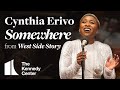 Cynthia Erivo performs 