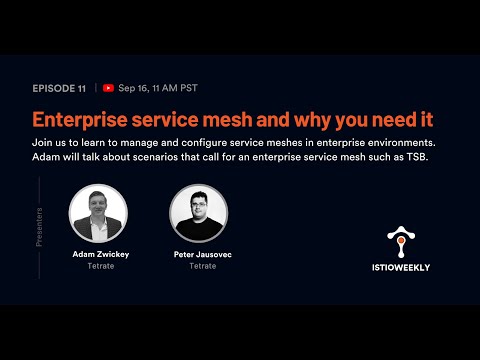 Episode 11: Enterprise service mesh and why you need it