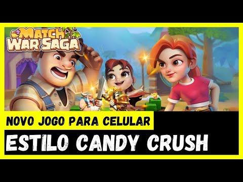 Match War Saga Novo jogo para celular pagando