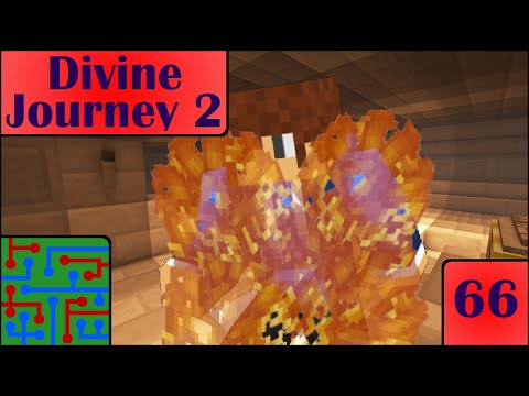 The Fire Won't Stop! | Minecraft: Divine Journey 2 | Episode 66