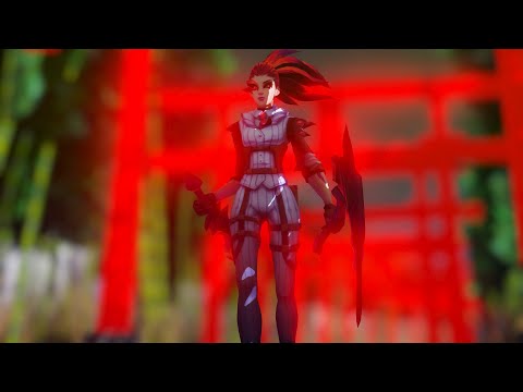 【MMD League Of Legends】Crime City Nightmare Akali MODEL DL
