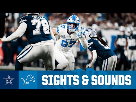 Sights and Sounds: Aidan Hutchinson Mic’d Up FOR PRIME TIME DUEL with Dallas Cowboys
