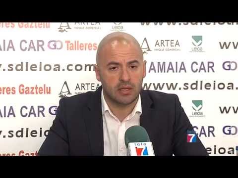 Angel Viadero y David Movilla tras Leioa 0  Sestao River 3