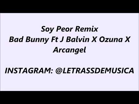 soy peor remix (letra)