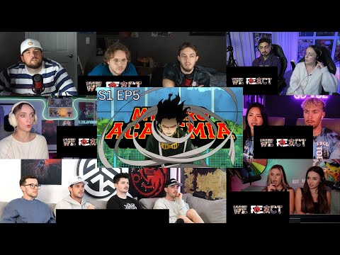 My Hero Academia Season 01 Episode 05 | Reaction Mashup
