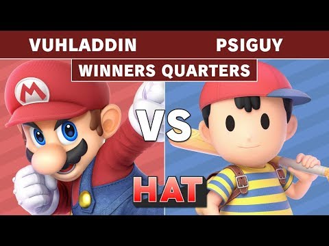 HAT 84 - Vuhladdin (Mario) Vs. W8 | PSIguy (Ness) Winners Quarters - Smash Ultimate