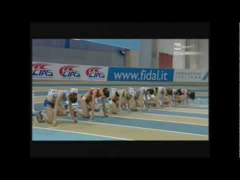Campionati Italiani Assoluti Indoor 2012 Finale B 60 hs Donne  Ancona 25.02.2012