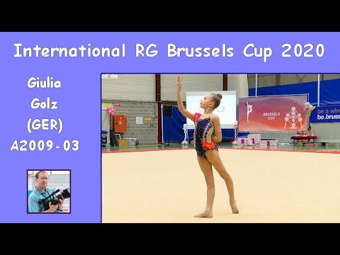 Giulia Golz (GER) - A2009 03 - RG Brussels Cup 2020