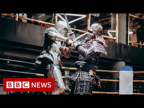一個為夢想而戰的中國騎士 - BBC News (A Chinese knight fighting for his dream - BBC News)