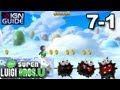 New Super Luigi U 3 Star Coin Walkthrough - Meringue Clouds 1: Frozen Fuzzies