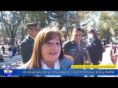 45 Aniversario de la Comuna Teniente Berdina 2022