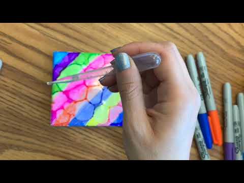 Tie Dye Ceramic Tiles