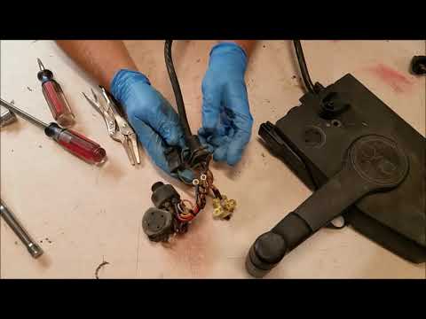 Johnson Evinrude Controller; Wiring Replace & Testing