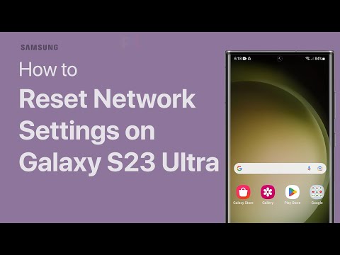 How To Reset Network Settings On Samsung Galaxy S23 Ultra