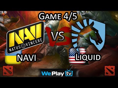 [Semi-Finals] Na'Vi vs Liquid - Game 4/5 - WePlay DoTA 2 League PlayOffs Highlights