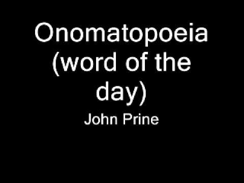 John Prine - Onomatopoeia