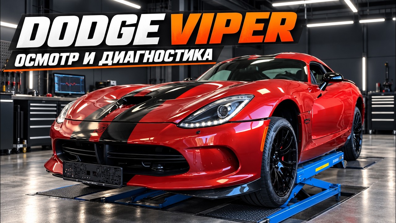 Dodge Viper GTS 2016 за 158.000 евро и полный ПЕРЕКРАС автомобиля!