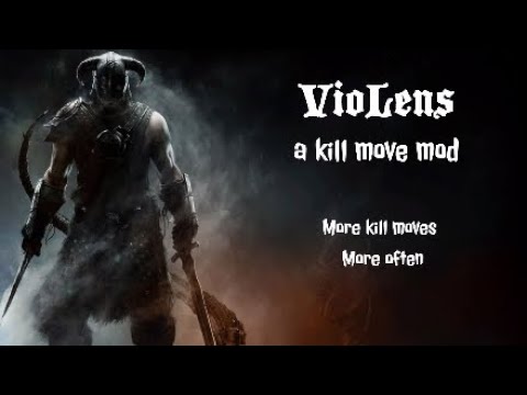 Skyrim (PS4): VioLens, a Kill Move Mod