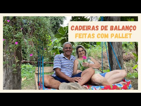 Como fazer CADEIRA DE BALANÇO com PALLET